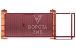 Раздвижные ворота Lux Doorhan 3600×2200 ЗМК-9727