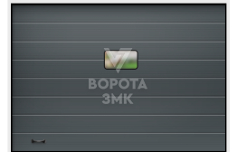 Ворота гаражные с окном 2500×2250 ЗМК-3385