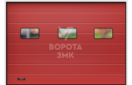 Секционные ворота 3000×2500 ЗМК-3311