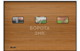 Секционные ворота 5 м ЗМК-3653