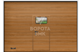 Ворота с окном 2500×2125 ЗМК-3373